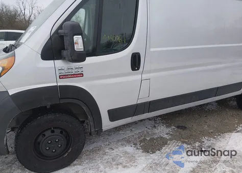 2022 Ram Promaster 2500 High Roof 159 Wb z USA, uszkodzony, nr VIN 3C6LRVDG2NE123344